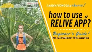 RELIVE APP Tutorial for Recording and Creating 3D Outdoor Video!