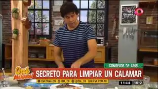 Consejos de Ariel: secreto para limpiar un calamar