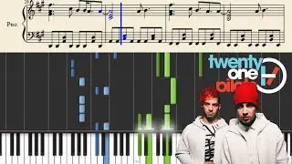 twenty one pilots: Not Today (Piano Tutorial) +Sheets