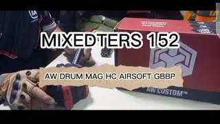 AW DRUM MAG HC AIRSOFT GBBP- MIXEDTERS 152