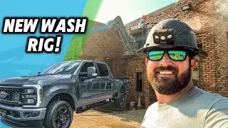 Finally Adding a Second Rig and Starting a Commercial Pressure Washing Job!!