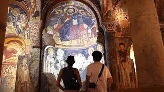 Тёмная церковь в Каппадокии