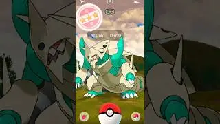 Omg!! 🤯100iv Aggron in pokemon go #100iv #pokemon #pokemongo #viral