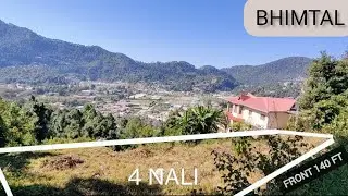 4NALI ||  AVAILABLE FOR SALE || BHIMTAL ||140FT FRONT || AMAZING VIEW ||CALL NOW||