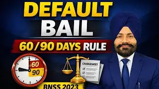 Default Bail in New Criminal Law | Must Know Legal Right #sihal