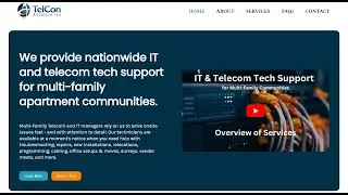 Telecom Tech Support Website Project | www.telecomtechsupport.com