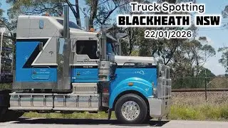 Truck Spotting Blackheath NSW Australia 22/01/2026 #trucking 