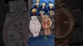 🔥 Rolex Full Iced-Out vs Plain Jane Rolex | Heavy Ice vs Clean Luxury | Swan Diamond 💎✨