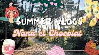 Summer vlog 10 juin   Celle qui parle trop #vlogtricot #vlogcouture
