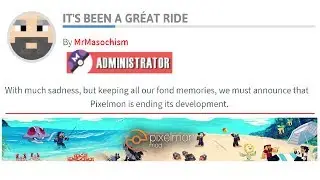 Pixelmon is Ending // Issues & General Thoughts
