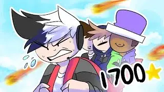 1700⭐ YouTubers Fireball Each Other (Hypixel Bedwars)