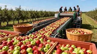 🍏 Apple Harvest 2025 &ndash; Billions Picked by Hand & Robots in America