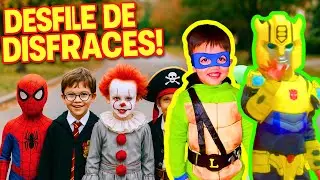 ¡DESFILE MEGA DIVERTIDO! Los SNOW BUDDIES conquistan HALLOWEEN 🎉👻