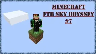 Minecraft  FTB Sky Odyssey #7 Produkcja stali i solar panele!