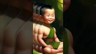 🧿 Little Monk so cute 🌾🌾 Little Monk very funny 🌿🌾//Mr.BHUKTA