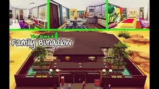 The Sims 4 House Build | Family Bungalow by YusiSims