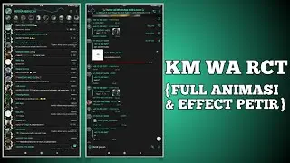KM WHATSAPP RCT | FULL ANIMASI & EFFECT PETIR
