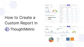 How to Create a Custom Report in ThoughtMetric