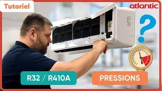 Avoir les bonnes pressions au R32 et R410A - ATLANTIC PROS #tutoactapac