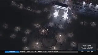 New Yorkers gather in Washington Square Park for Tyre Nichols rally
