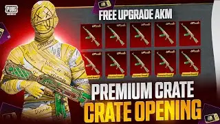 😱FREE UPGRADE AKM PREMIUM CRATE OPENING