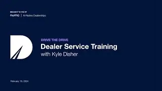 Numa - Drive the Drive Webinar (Handling Objections)