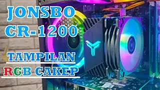 Review JONSBO CR-1200 CPU Cooler RGB Keren Murah