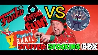 Mystery Grail Stuffed Stocking Funko Mystery Box battle Awesome ToyBox with T-Roy VS KeeTons Of Fun!