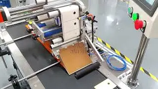 Automatic double sided tape pasting machine, battery insulation board material sheet PC film pasting