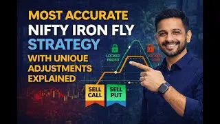 Most Accurate Nifty Iron Fly Strategy with Unique Adjustments Explained | #nifty #strategy #ironfly