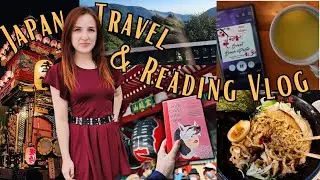 reading Japanese lit from my TBR & exploring autumnal Japan vlog | reading a book from every country