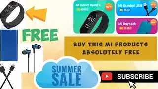 Buy MI products Absolutely free with Proof | 100 % working trick |  BEST OFFER