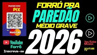 FORR&Oacute; PRA PARED&Atilde;O M&Eacute;DIO GRAVE 2026 - FORR&Oacute; PRA TOCAR NOS PARED&Otilde;ES - FORR&Oacute; PRA CURTIR O CHURRASCO