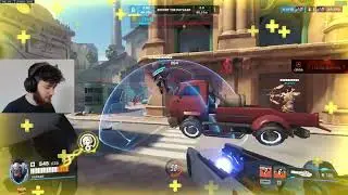 Dafran WRECKING BALL, WINSTON, ROADHOG COMPETITIVE Gameplay! [ OVERWATCH VOD Replays ]