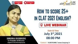 How to score 25+ Marks in CLAT 2021 English and Comprehension