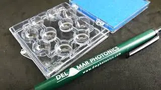 Optics for Ce&sup3;⁺YLF (cerium-doped yttrium lithium fluoride) laser