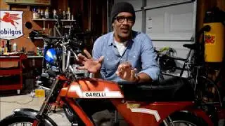 1978 Garelli Super Sport XL Moped Gets New Brakes and Tires