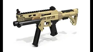 Custom Lego Gun MOC: BO3 Kuda (Base Model)
