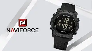 LATEST DESIGN OF 2024 Jan丨NAVIFORCE Watch NF7104 LCD Digital Movement