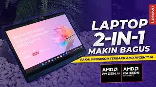 LAPTOP 2-IN-1 SEKARANG UPGRADE! 😍 | Review IDEAPAD 5 2 IN 1 14AKP10