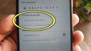 enter your full name as on pan card kya hota hai 