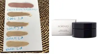 Korento foundation and Herbivore pink cloud