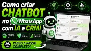 Como criar Chatbot no WhatsApp com IA e CRM!