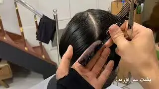 آموزش کار با قیچی و ماشین | مدل ترکیبی | Mahbod Moghadam