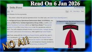 Актуальные события - Delta Force (без ИИ) - 6 января 2025 г.