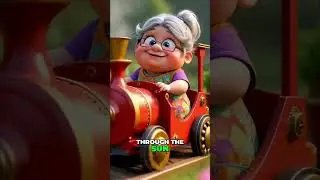 Garden Train Adventure  Learning ABCs with Granny Gears! #kids #childrensrhyme #abcsong