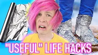 Robby Tries 25 DIYS and Lifehacks by 5 minute crafts Compilation #32