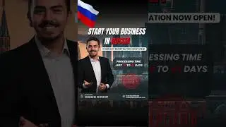Launch your business in Russia hassle-free! 🇷🇺