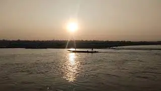 Manas river #nature #sunset#ytshorts 