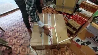 Aqualite men chappal  . udaan product  unboxing. Dipak barman